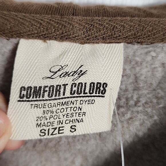 Lady Comfort Colors Boutique Hooded Sweatshirt, NWT, Small - Picture 3 of 4